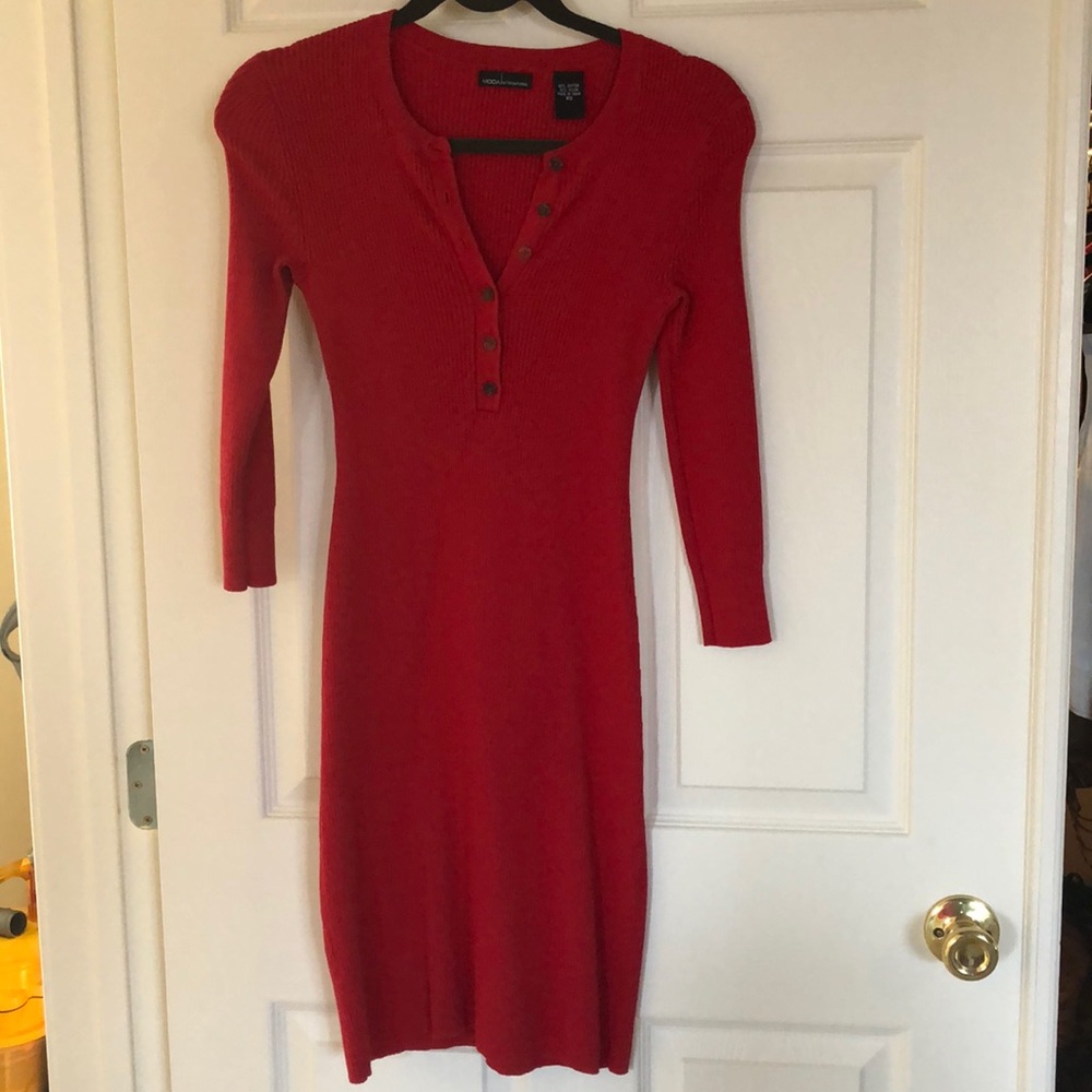 Sweater dress